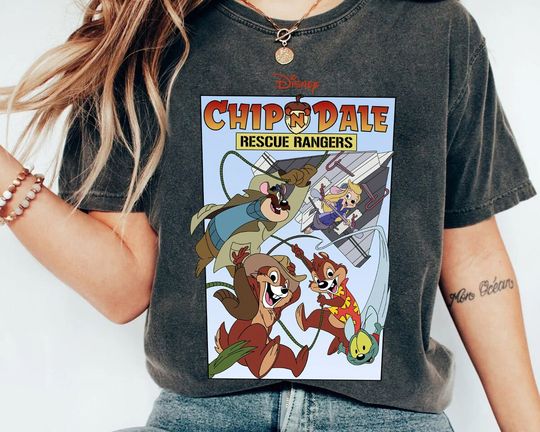 Disney Chip n Dale Rescue Rangers Shirt, Disney Chip and Dale Characters Shirt, Chip n Dale Snacks Shirt, Disney Shirt