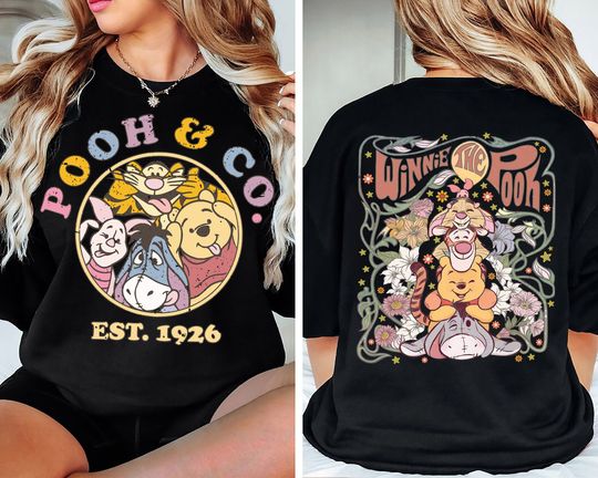Pooh And Co Est 1926, The Pooh And Friends Family Matching Shirt, Birthday Tigger Shirt, Piglet Shirt, Eeyore Shirt, Disney Trip Shirt