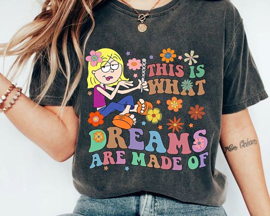 Disney Cute Lizzie McGuire Shirt, This Is What Dreams Are Made Of Retro Shirt, Disney Vacation Trip Shirts, Disneyland Shirt
