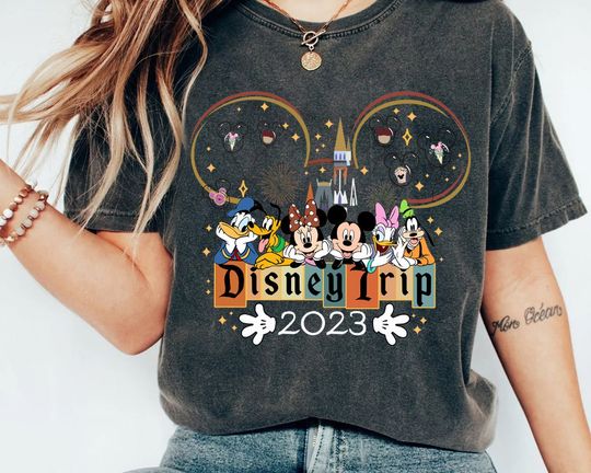 Disney Trip 2023 Mickey and Friends Shirt, Disneyworld Shirts Family, Disney Family Trip, Disneyland Shirt, Disney Shirt