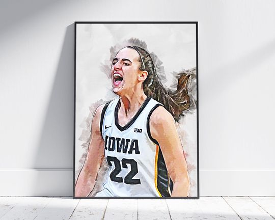 Caitlin Clark - Digital Art Poster Gift
