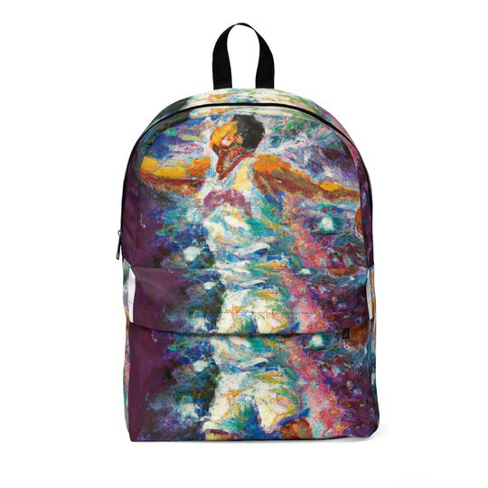 Back to school backpack, University bookbag, gift for basketball player, basketball backpack