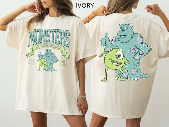 Disney Pixar Monsters University Mike and Sully Shirts, Monster Inc Shirt, Monsters University Shirts, Disney Trip Shirt, Disney Group Shirt