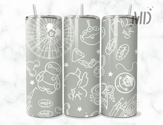 Magical Snacks png, Snacks Skinny Tumbler 20oz, Halloween Tumbler Wrap 20oz
