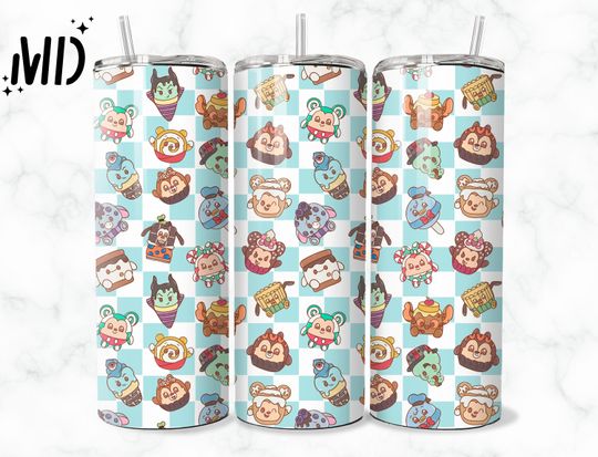 Magical Snacks  , Snacks Skinny Tumbler 20oz, Halloween Tumbler Wrap 20oz