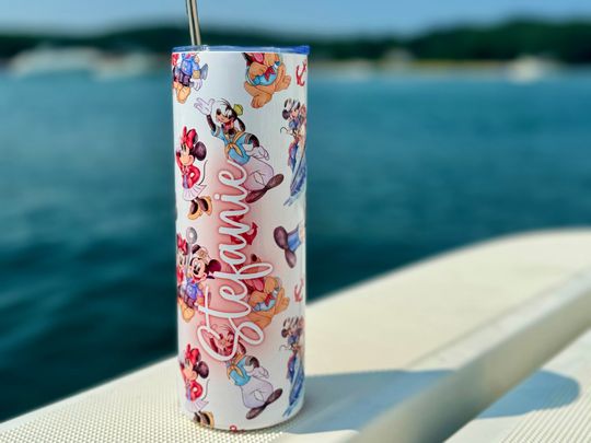 Disney Cruise Tumbler, DCL Personalized Disney Tumbler, Kids Personalized Travel Tumbler