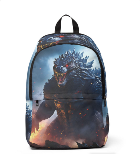 Backpack god zilla, Backpack for Girls Boys Teenager Children, Rucksack Casual School Bags, Travel Backpacks