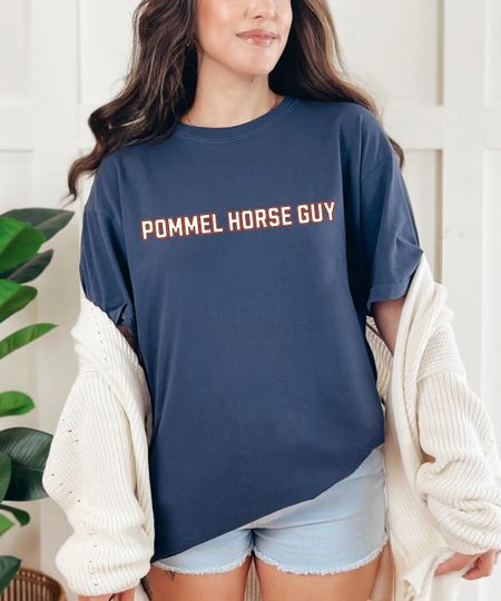 Stephen Nedoroscik Pommel Horse Guy Team USA Summer Olympics Paris 2024 Gymnastics Glasses Patriotic Unisex Heavy Weight Cotton Tee Shirt