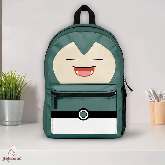 Sn Lax School Backpack | PKM Anime Backpack | Sn Lax Backpack | Sn Lax School Bag | Video Games Backpack | Back to School