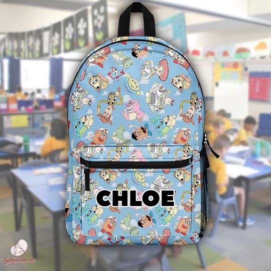 Personalized Toy Story School Backpack | Toy Story School Bag | Disneyland Backpack | Toy Story Kids School Backpack | Back to School