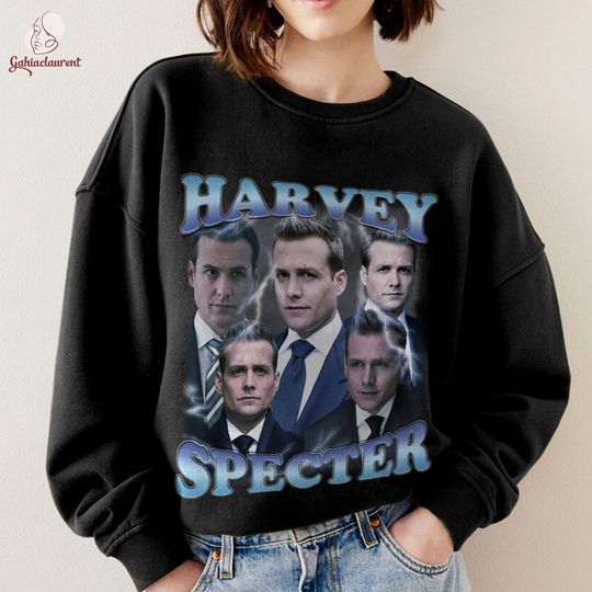 Vintage Harvey Specter Sweatshirt | Harvey Specter Suits Movie | Suits Movie Merch | Homage Shirt | Suits Movie Fan Gift