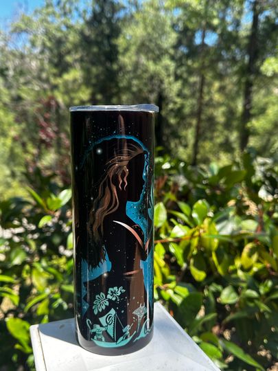 Princess tumbler/ Moana tumbler/ princess tiana tumbler/ Pocahontas tumbler