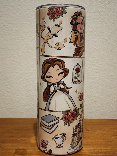 Belle Disney tumbler, 20oz