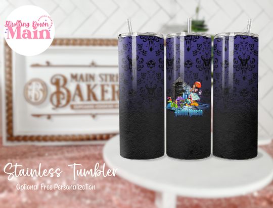Haunted Mansion Cup, Disney Tumbler, Stainless Steel Tumbler, Personalized Gifts