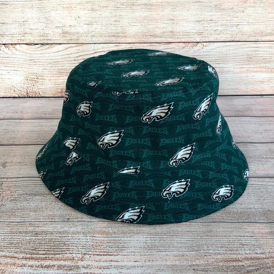 Adult Bucket Hat - Philadelphia Eagles, football, Football Hat, Football Fan, Football Gift, Gift for Him, Gift for Dad, Unisex, One Size Hat,