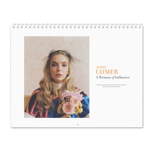 Jodie Comer Vol.2 - 2025 Wall Calendar