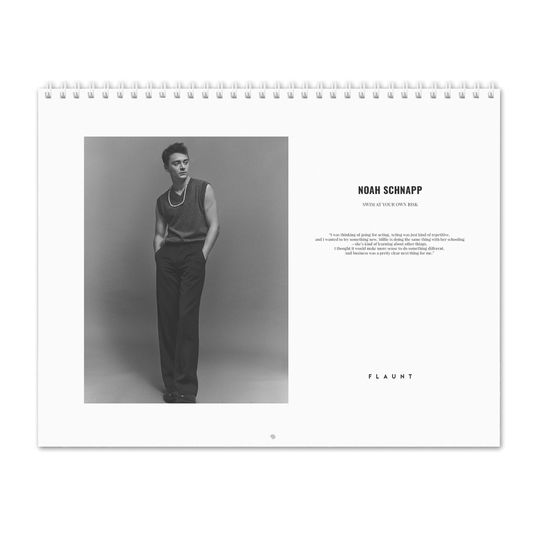 Noah Schnapp Vol.2 - 2025 Wall Calendar