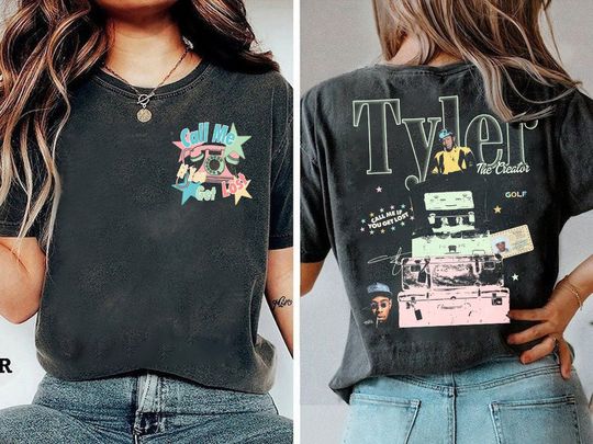 Tyler The Creator Album T-shirt, Cute Tyler Shirt, Retro Vintage Unisex Shirt, Hip Hop 90s Graphic Shirt, Retro Bootleg 90s Tees