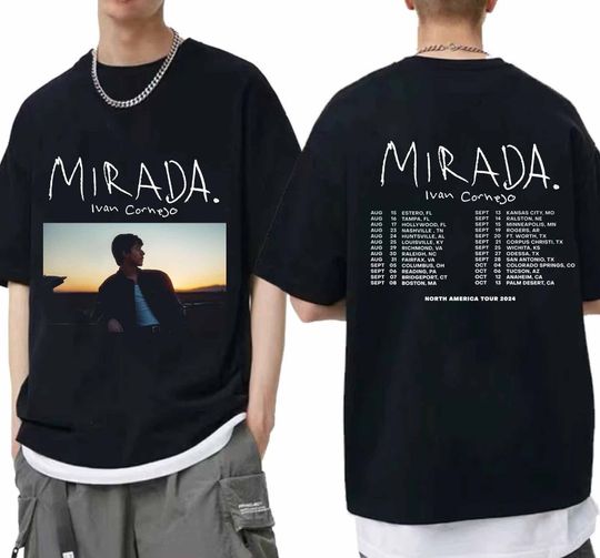 Ivan Cornejo - Mirada 2024 Tour Shirt, Ivan Cornejo Fan Shirt, Ivan Cornejo 2024 Concert Shirt, Mirada 2024 Concert Tee