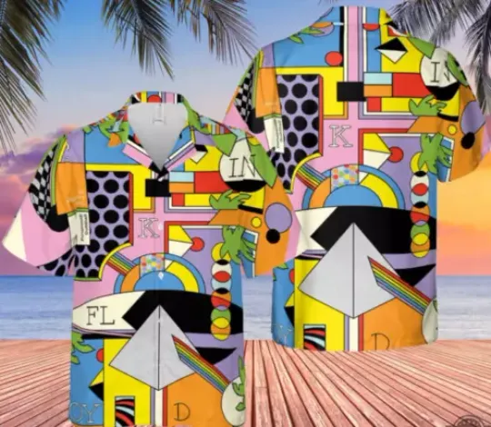 Pink Floyd Hawaiian Shirt The Dark Side Of The Moon Hawaiian Shirt Summer Gift