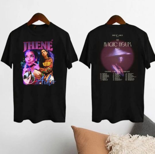 Jhene Aiko The Magic Hour Tour 2024 Shirt, Jhene Aiko 2024 Concert Shirt, Jhene Aiko Merch, Jhene Aiko 90s Vintage Tee