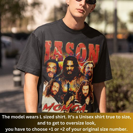 Limited Jason Momoa Shirt, Homage Jason Momoa Tshirt, Movie Character 90s Shirt, Jason Momoa Fan, Jason Momoa Merch, Gift For Women And Man