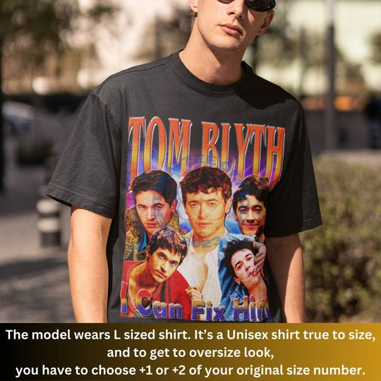 Limited Tom Blyth Shirt, Homage Tom Blyth "I Can Fix Him" Tshirt, Tom Blyth Meme Funny Tee, Tom Blyth Merch, Tom Blyth Fan, Unisex Clothing