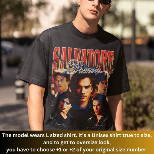 Limited Super Fresh Damon Salvatore Shirt, Homage Damon Salvatore Diares, Vampire Diares Movie Shirt, Damon Salvatore Fan, Movie Shirt