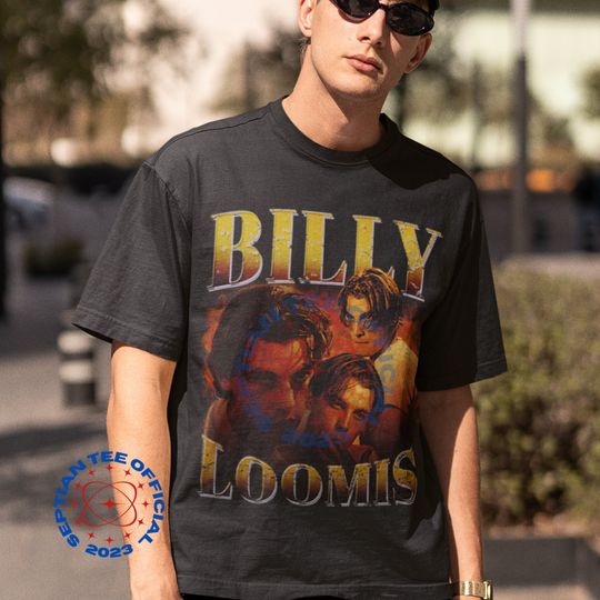 LIMITED Scream Billy Loomis Shirt, Boolteg 90s Shirt, Homag Billy Loomis, Billy Loomis Vintage Tee, Billy Loomis Merch, Billy Loomis Fan.