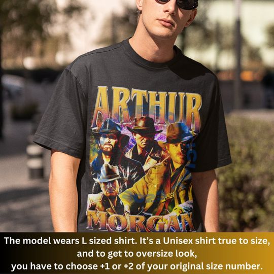 Limited Super Fresh Arthur Morgan Shirt, Arthur Vintage 90s Tees, Movie Character Shirt, Roger Clark Shirt, Gift For Women Man, Y2K Clothing