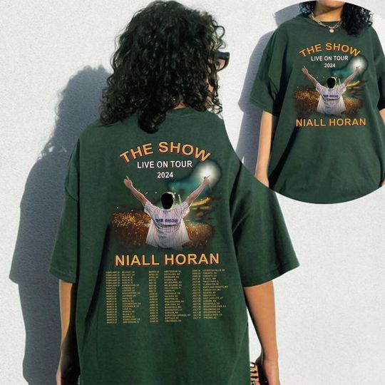 Live on tour 2024 Niall Horan Shirt, The show Niall Horan Tracklist, Niall Horan Graphic Shirt, The show Live on tour, Niall Horan Shirt