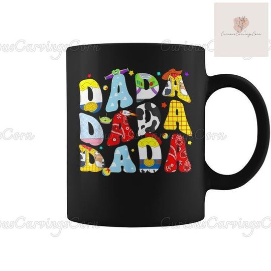 Toy Story Mug, Toy Story Dada Mug, Toy Story Coffee Mug, Toy Story Dad Mug