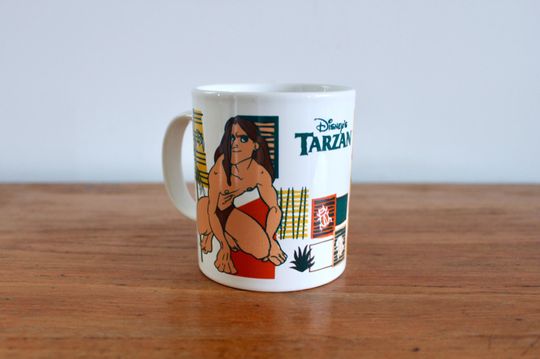 Retro Disney Tarzan Mug | Retro Mug, Retro Kitchen, Vintage Kitchen