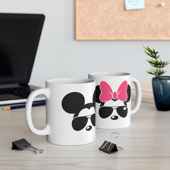 Disney Mug, Double Side Mug, Mickey Mug, Disney Gift, Disney Lover Mug