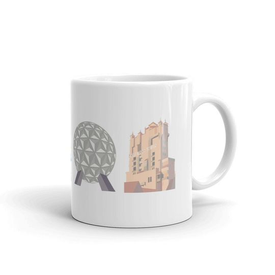 Discover Walt Disney World Icons Coffee Mug