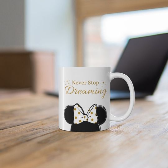 Minnie Mouse Mug, Disney Inspired Mug, Magic Kingdom Mug, Disney Gift, Disney Coffee Mug