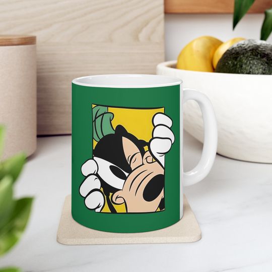 Goofy Ceramic Mug 11oz, Disney Goofy Mug, Goofy Character Mug