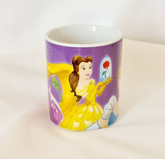 Vintage Disney Princess Mug, Collectable Disney Mug, Belle from Beauty and the Beast.