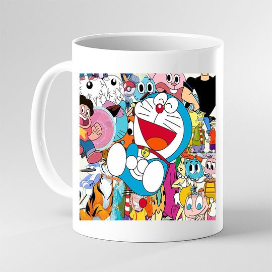 Doraemon Cartoon Kids' Ceramic Mug
