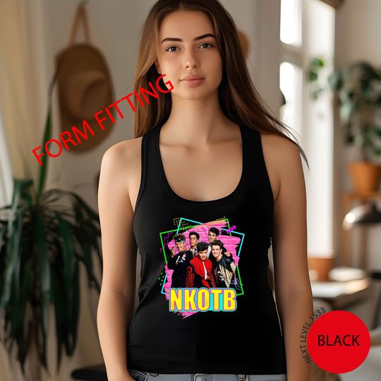 NKOT Block Concert Magic Summer 2024 Tank Top, NK on The Block,  1533 Next Level Racerback, NKOT Block 40th Anniversary Tank