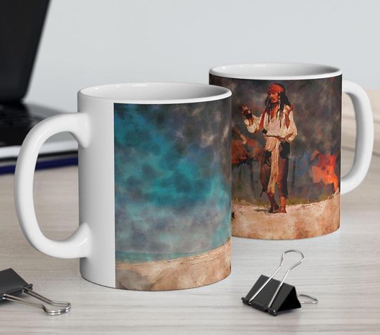 Pirates of the Caribbean Inspired Mug - Why's the Rum Gone?