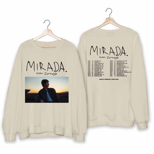 Ivan Cornejo - Mirada 2024 Tour Shirt, Ivan Cornejo Fan Sweatshirt, Ivan Cornejo 2024 Concert Shirt, Mirada 2024 Concert Tee