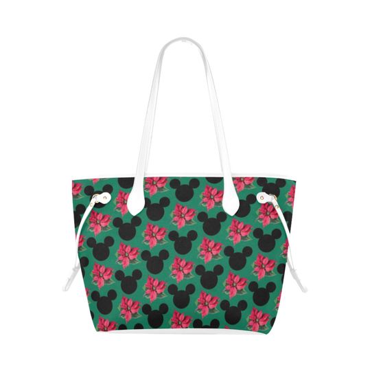 Christmas Mickey Mouse Purse | Mickey Christmas Purse | Classic Mickey Bag | Mickey Mouse Tote Bag | Disney Purse  | Disneyland Tote