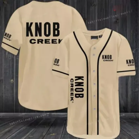 [Custom Name] Knob-Creek-Beige Jersey For Men And Women, Best Gift!