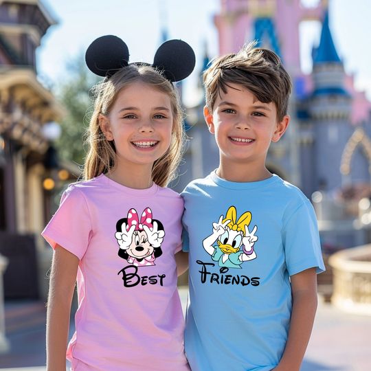 Disney Mickey and Friends Shirt, Best Friends Shirt, Minnie Daisy, Mickey Donald, Pluto Goofy, Best Friends Matching, Disneyland Trip Shirt