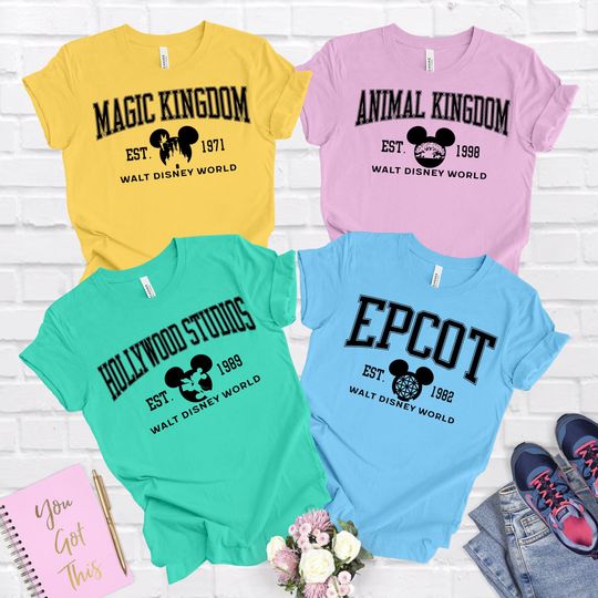 Disney Vacation Shirt, Disney Magic Kingdom Shirt, Disney Animal Kingdom Epcot Shirt,Disney Family Shirt, Retro Shirt, Disneyworld Shirt,
