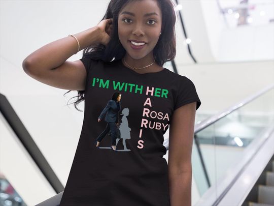 Kamala harris Shirt, i'm with her kamala shirt, Bella Canvas Kamala harris shirt