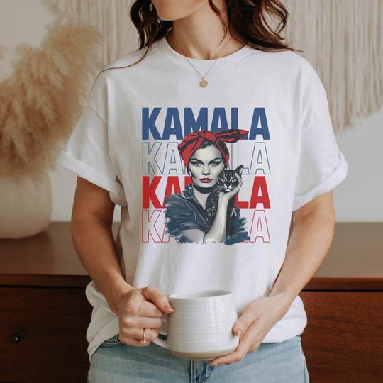 Kamala Harris Shirt Childless Cat Ladies, Anti Trump | Harris 47