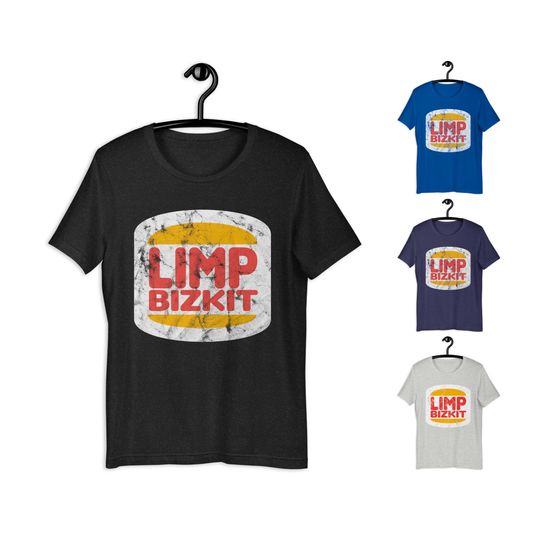 Limp Bizkit Burger King T-Shirt | Cotton Short Sleeve Shirt | Casual Shirt | Trending Shirt
