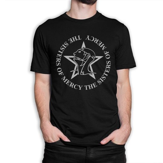 The Sisters of Mercy T-Shirt | Cotton Short Sleeve Shirt | Casual Shirt | Trending Shirt